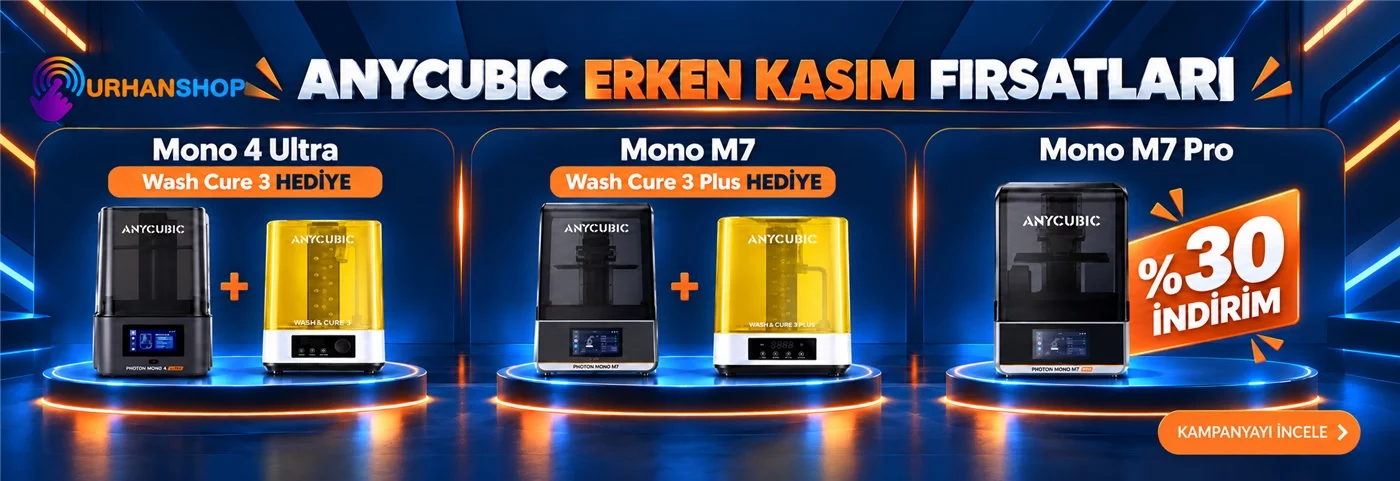 Filament Çeşitleri, PLA ve PETG | 3D Yazıcı | URHANSHOP