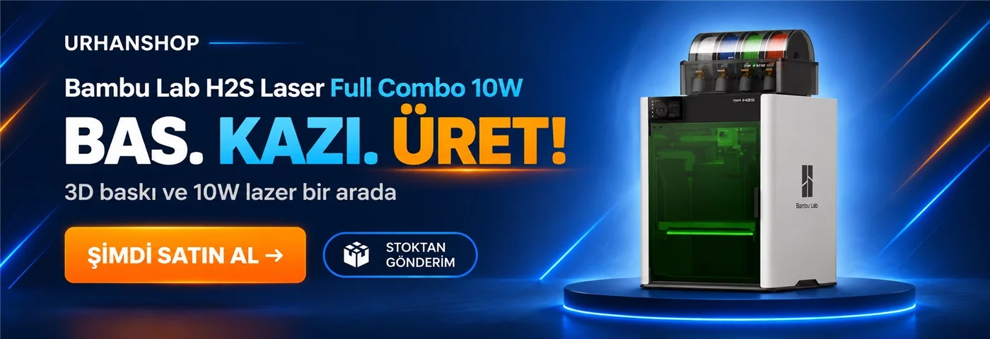 Filament Çeşitleri, PLA ve PETG | 3D Yazıcı | URHANSHOP
