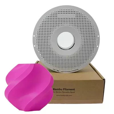 Bambu Lab Pla Basic Fuşya (Magenta) Filament Makaralı 1.75mm 1kg