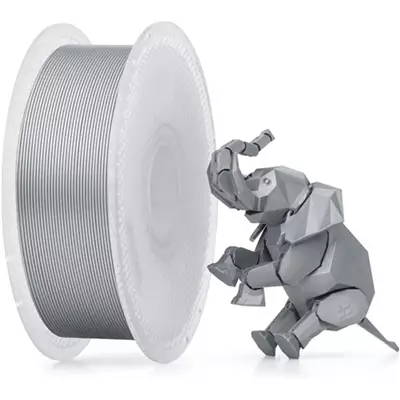 Bambu Lab Pla Basic Gümüş Filament Makaralı 1.75mm 1kg