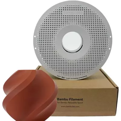 BAMBU LAB PLA BASİC KAHVERENGİ FİLAMENT MAKARALI 1.75MM 1KG
