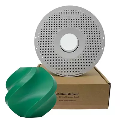Bambu Lab Pla Basic Ökseotu Yeşili Filament Makaralı 1.75mm 1kg
