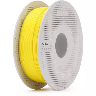 BAMBU LAB PLA BASİC SARI FİLAMENT MAKARALI 1.75MM 1KG