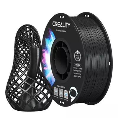 CREALİTY CR-ABS SİYAH FİLAMENT 1.75MM 1000GR
