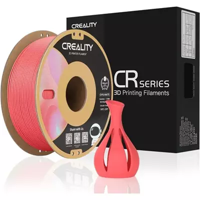 CREALİTY CR-PLA MAT ÇİLEK KIRMIZISI 1.75MM PLA 3D BASKI FİLAMENTİ 1KG