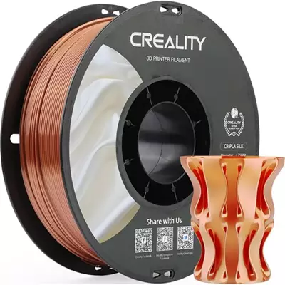 CREALİTY CR-SİLK PLA 1,75MM 3D BASKI FİLAMENT 1KG KIRMIZI BAKIR