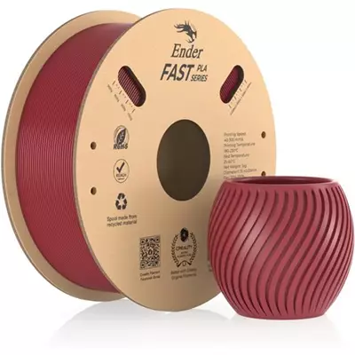 Creality Ender Fast Ateş Kırmızı 1.75mm Pla 3D Baskı Filamenti