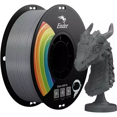 CREALİTY ENDER PLA+ FİLAMENT GRİ 1.75MM 1KG