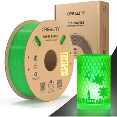 CREALİTY HYPER PETG YEŞİL FİLAMENT 1.75MM 1KG
