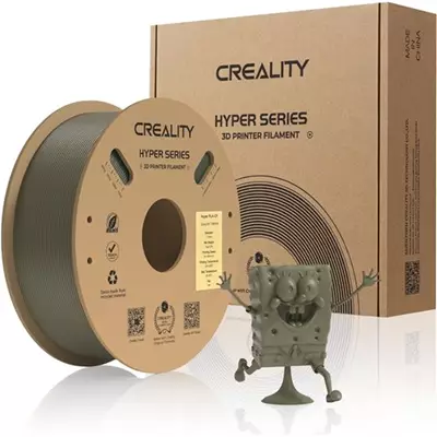 CREALİTY HYPER PLA-CF GRİMSİ SARI CARBON FİBER FİLAMENT 1KG
