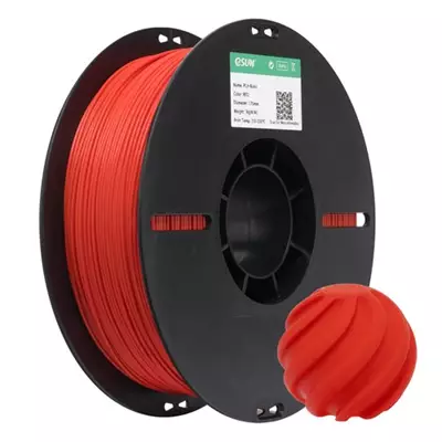 ESUN BASİC PLA KIRMIZI FİLAMENT 1,75 MM 1 KG KOLAY BASKI