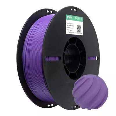 Esun Basic Pla Üzüm Moru Filament 1.75mm 1kg - Koyu ve Canlı Mor 3D Yazıcı Filamenti
