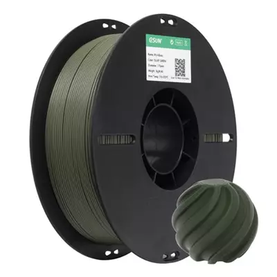 ESUN BASİC PLA ZEYTİN YEŞİLİ FİLAMENT 1,75 MM 1 KG KOLAY BASKI