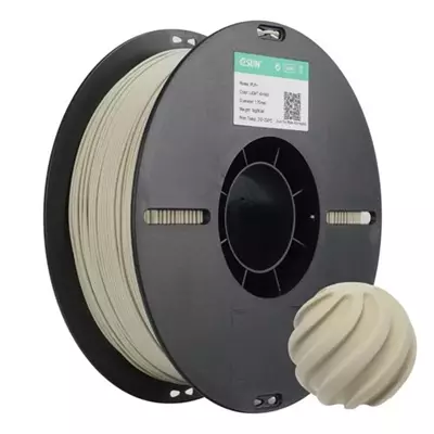 ESUN PLA+HS AÇIK HAKİ FİLAMENT 1.75MM 1KG PLASTİK MAKARA YÜKSEK HIZ
