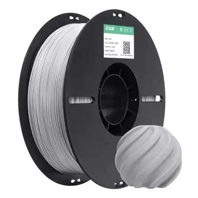 ESUN PLA+HS BETON GRİSİ FİLAMENT 1.75MM 1KG PLASTİK MAKARA HIZLI