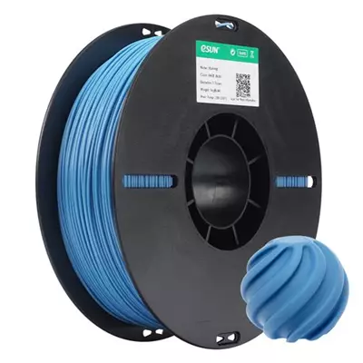 ESUN PLA+HS PUSLU MAVİ FİLAMENT 1.75MM 1KG PLASTİK MAKARA HIZLI