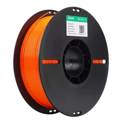 ESUN PLA+HS TURUNCU FİLAMENT 1.75MM 1KG PLASTİK MAKARA YÜKSEK HIZLI