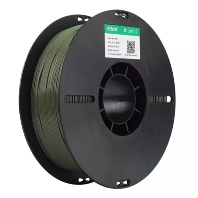 ESUN PLA+HS ZEYTİN YEŞİLİ FİLAMENT 1.75MM 1KG PLASTİK MAKARA