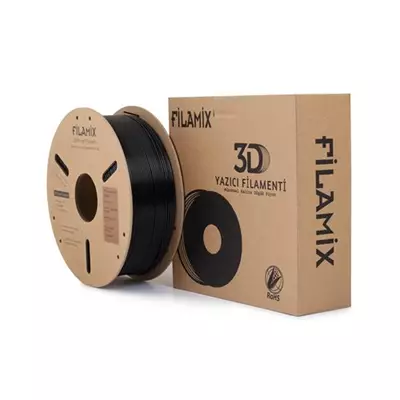 FİLAMİX ASA FİLAMENT SİYAH 1.75MM 1KG UV DAYANIMLI
