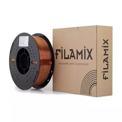 FİLAMİX HYPER PETG ŞEFFAF AMBER FİLAMENT 1.75MM 1KG PLASTİK MAKARA