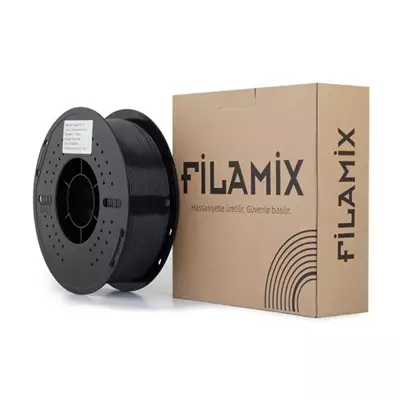 FİLAMİX HYPER PETG ŞEFFAF GRİ FİLAMENT 1.75MM 1KG PLASTİK MAKARA