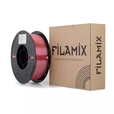 FİLAMİX HYPER PETG ŞEFFAF PEMBE FİLAMENT 1.75MM 1KG PLASTİK MAKARA