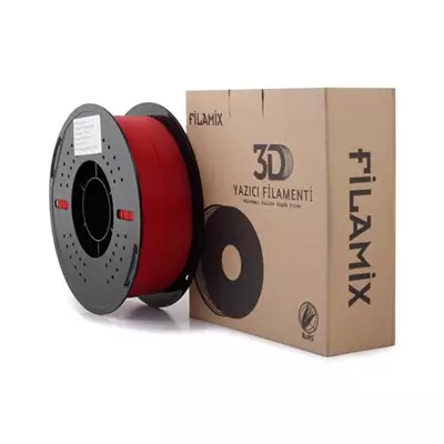 Filamix Pla+ Ateş Kırmızı Filament 1.75mm 1kg