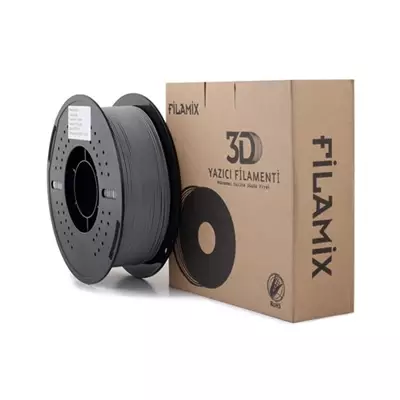 FİLAMİX PLA+ GRİ FİLAMENT 1.75MM 1KG