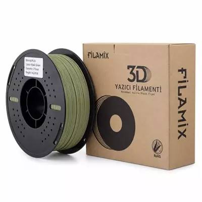 Filamix Pla+ Haki Yeşil Filament 1.75mm 1kg