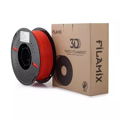 FİLAMİX PLA+ KIRMIZI FİLAMENT 1.75MM 1KG