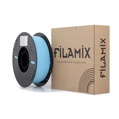 FİLAMİX PLA MAT BUZ MAVİSİ FİLAMENT 1.75MM 1KG MAT YÜZEY