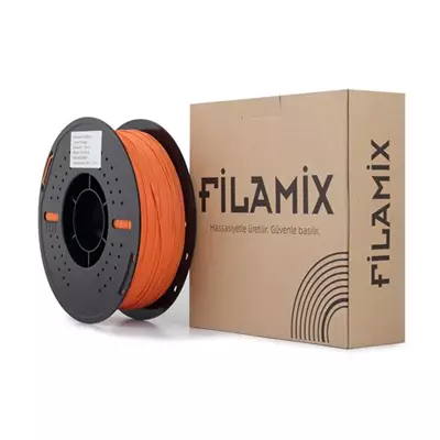 FİLAMİX PLA MAT TURUNCU FİLAMENT 1.75MM 1KG MAT YÜZEY KALİTESİ