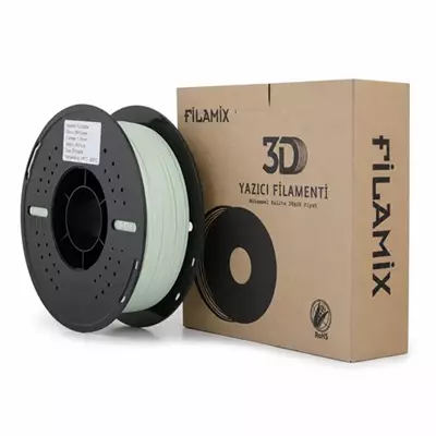 FİLAMİX PLA MAT YEŞİL 1.75MM 1KG - GERÇEK MAT YÜZEY PROFESYONEL 3D YAZICI FİLAMENTİ
