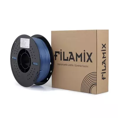 FİLAMİX PLA METALLİC MAVİ FİLAMENT 1.75MM 1KG METALİK GÖRÜNÜM