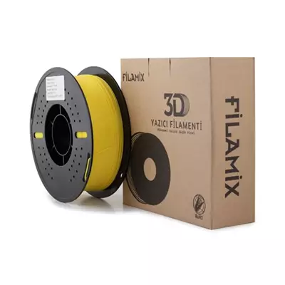 FİLAMİX PLA+ SARI FİLAMENT 1.75MM 1KG