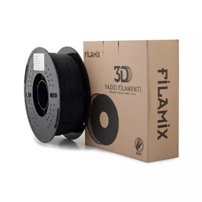 FİLAMİX PLA+ SİYAH FİLAMENT 1.75MM 1KG