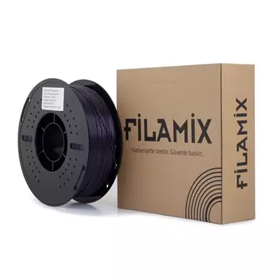 FİLAMİX PLA SPARKLE MOR FİLAMENT 1.75MM 1KG SİMLİ PARLAK YÜZEY