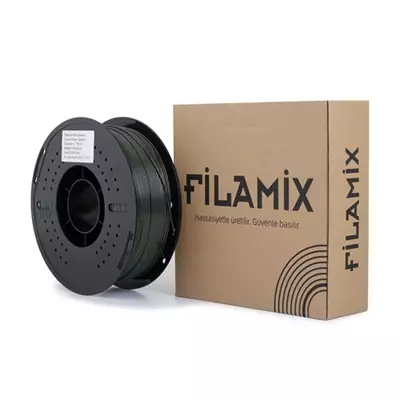 FİLAMİX PLA SPARKLE YEŞİL FİLAMENT 1.75MM 1KG SİMLİ PARLAK YÜZEY
