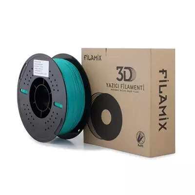 FİLAMİX PLA+ SU YEŞİLİ FİLAMENT 1.75MM 1KG
