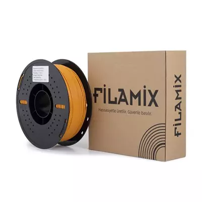FİLAMİX PLA-WOOD OKER SARISI AHŞAP KATKILI FİLAMENT 1,75 MM 1 KG
