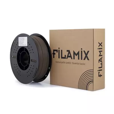 FİLAMİX PLA-WOOD SİYAH CEVİZ AHŞAP KATKILI FİLAMENT 1,75 MM 1 KG