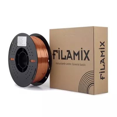 FİLAMİX SİLK BAKIR FİLAMENT 1.75MM 1KG İPEKSİ PARLAK GÖRÜNÜM