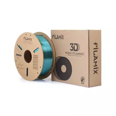 FİLAMİX SİLK ÇOBANPÜSKÜLÜ YEŞİLİ PLA 1KG İPEKSİ PARLAKLIK