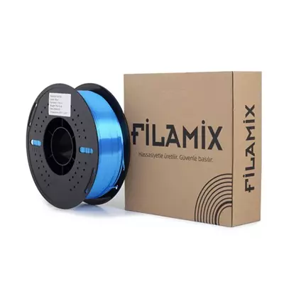 FİLAMİX SİLK MAVİ FİLAMENT 1.75MM 1KG İPEKSİ PARLAK GÖRÜNÜM
