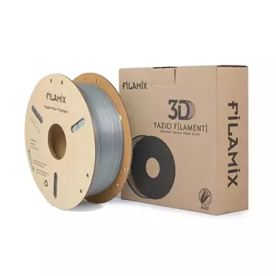 FİLAMİX YÜKSEK HIZLI HYPER PLA GÜMÜŞ 1.75MM 1KG