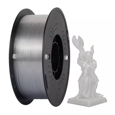 KİNGROON PETG BASİC ŞEFFAF FİLAMENT 1,75 MM 1 KG