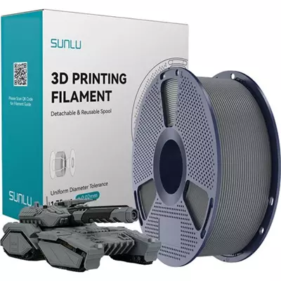 SUNLU PLA GRİ FİLAMENT 1.75MM 1KG