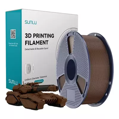 SUNLU PLA KAHVE KAHVERENGİSİ FİLAMENT 1.75MM 1KG