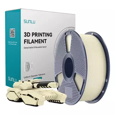 SUNLU PLA KEMİK BEYAZI FİLAMENT 1.75MM 1KG