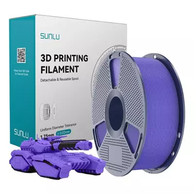 SUNLU PLA LAVANTA MORU FİLAMENT 1.75MM 1KG